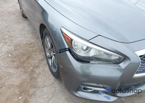 2017 Infiniti Q50 3.0T Signature Edition z USA, uszkodzony, nr VIN JN1EV7AR6HM838750